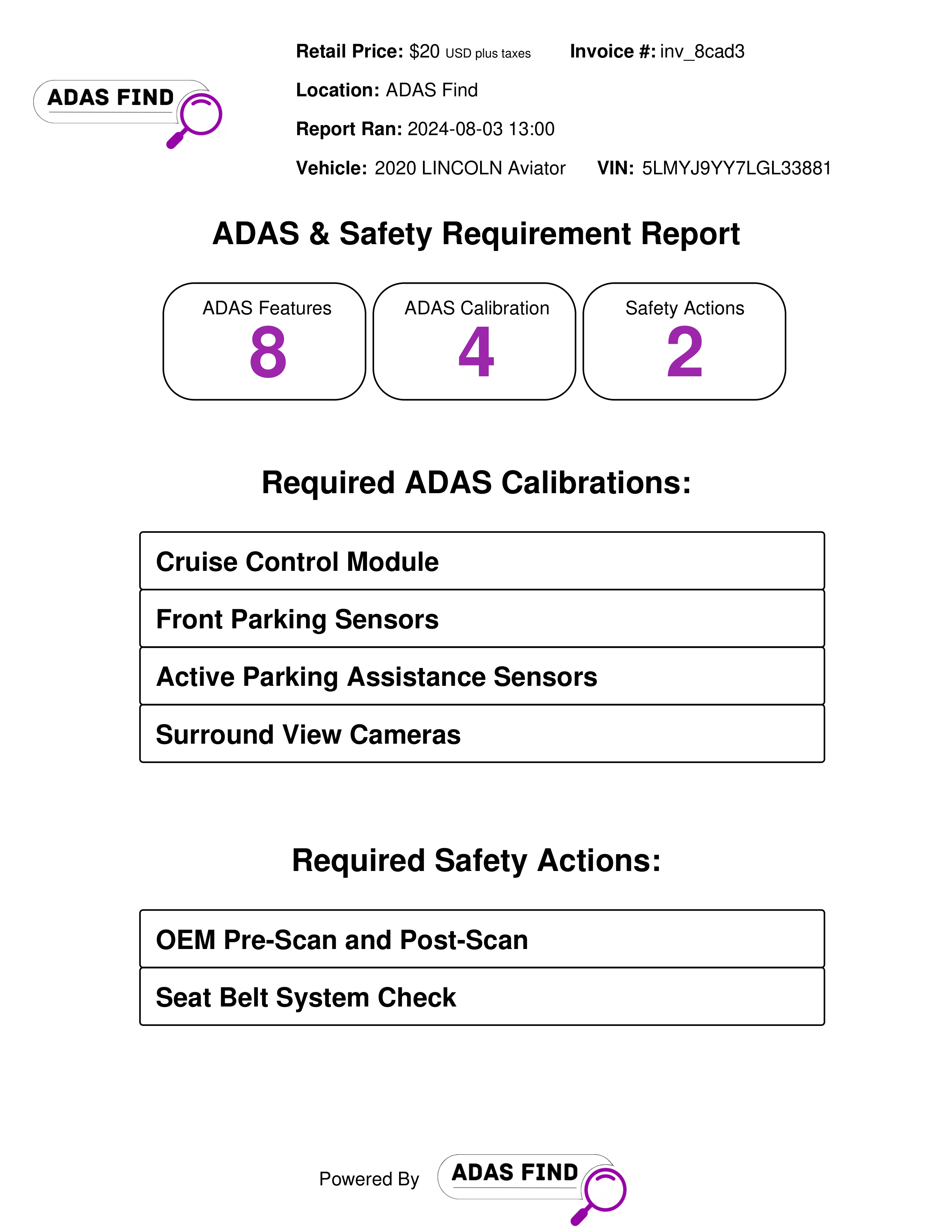 ADAS Find